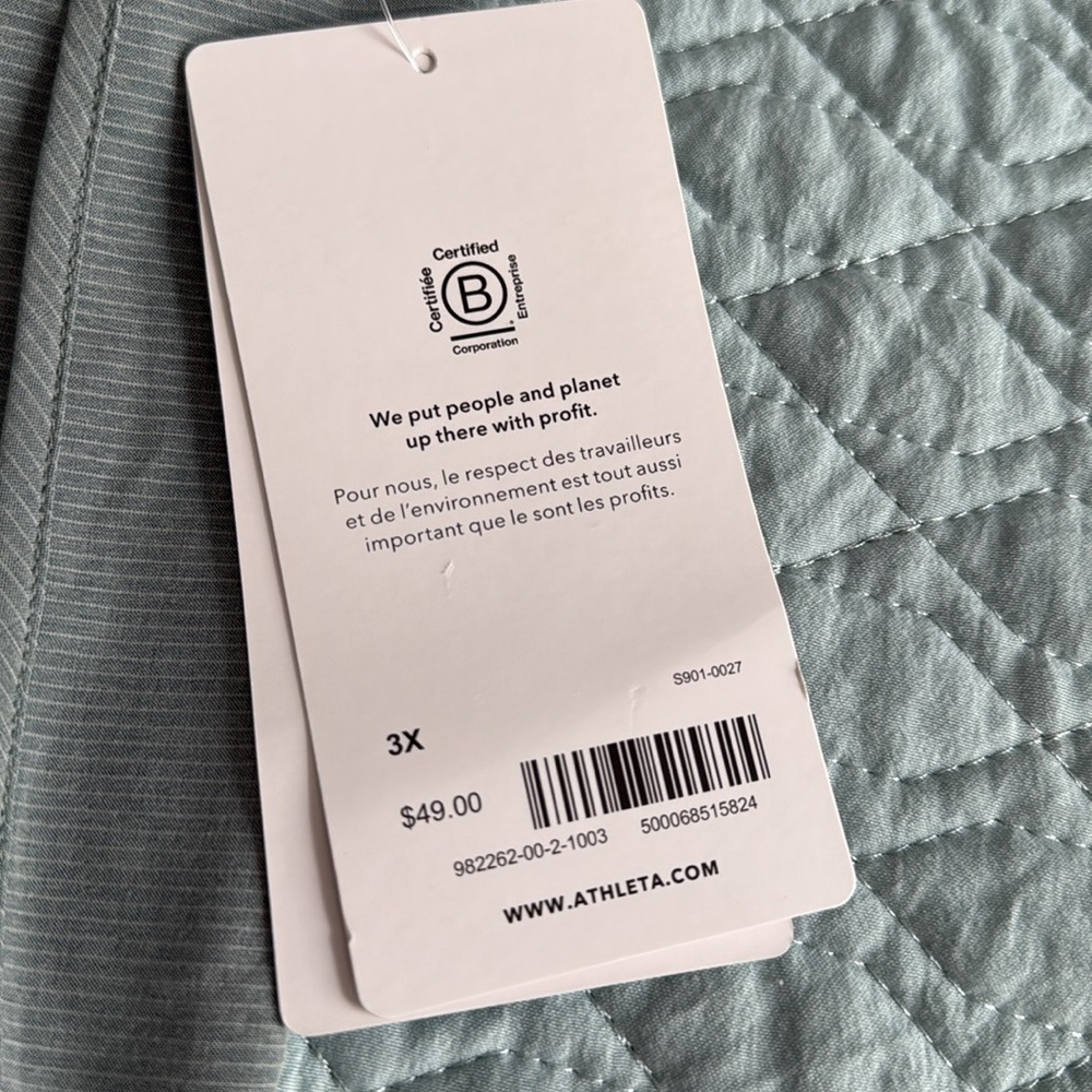 4” Athleta Sage green mesh racer run shorts - Picture 2 of 4
